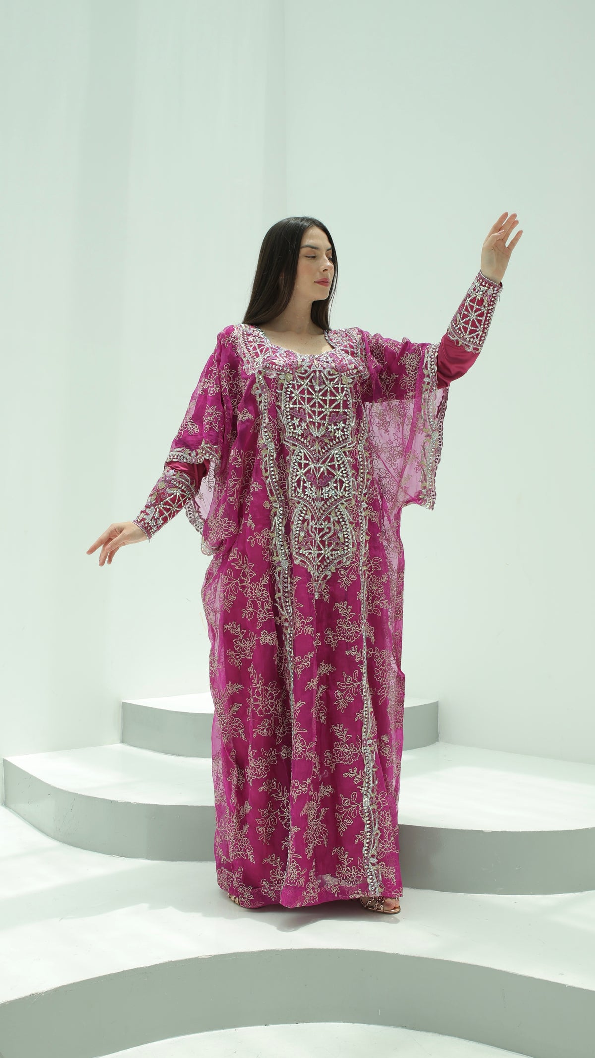 Fuchsia Lace